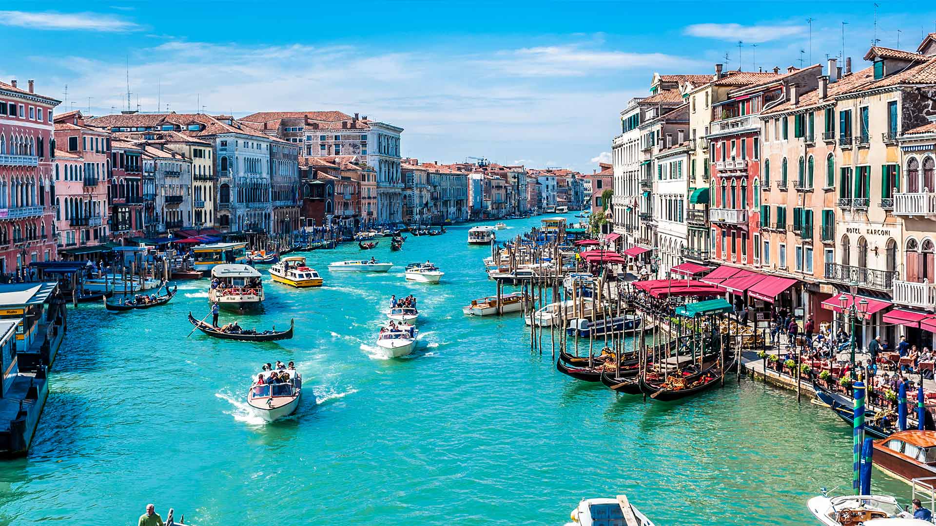 canal grande venice italy